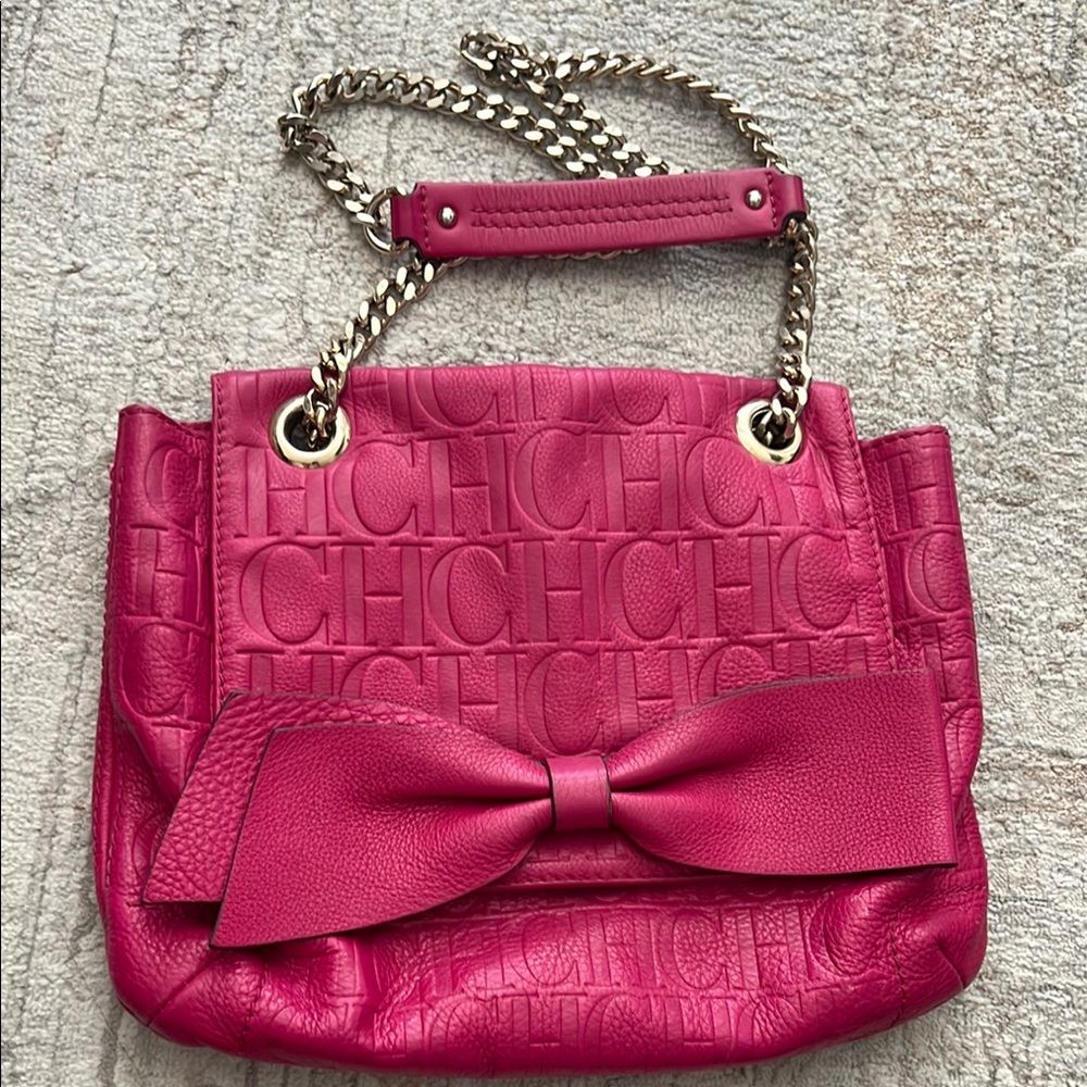 CH Hot Pink Bow Purse
